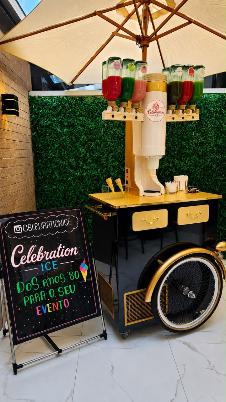 Estação de sobremesas Celebration Ice